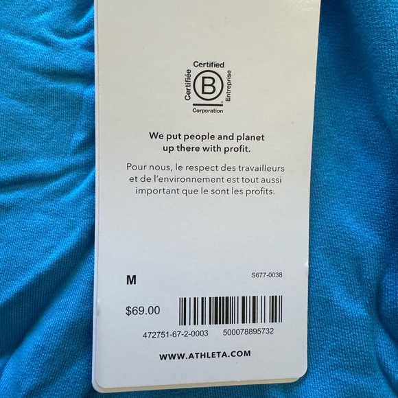 NWT Athleta Mindset Sweatshirt - Medium - Picture 2 of 7